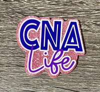 (1) Blue & Purple CNA Life Acrylic