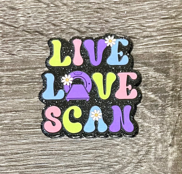 (1) Live Love Scan Acrylic