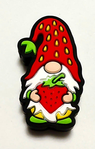 (1) Strawberry Gnome Focal Bead