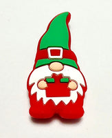 (1) Christmas Present Gnome Focal Bead