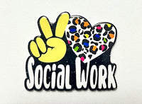 (1) Social Work Acrylic