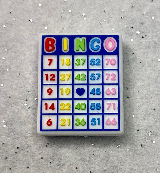(1) Bingo Game Focal Bead