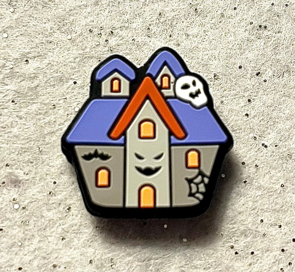 (1) Haunted House Focal Bead