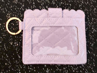 (1) Purple Wallet/Card Holder