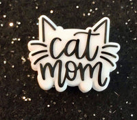 (1) Cat Mom Focal Bead