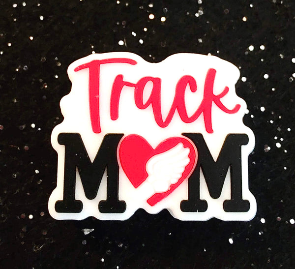 (1) Track Mom Focal Bead