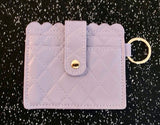 (1) Purple Wallet/Card Holder