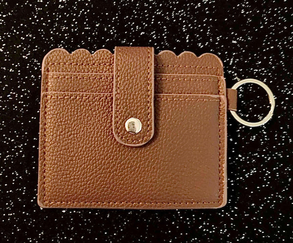 (1) Brown Wallet/Card Holder
