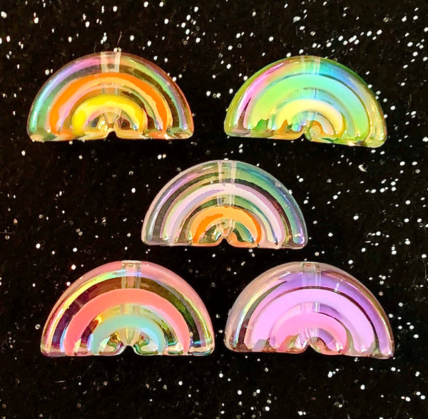 (5) Light Luminescent Rainbow Beads