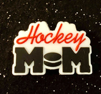 (1) Hockey Mom Focal Bead