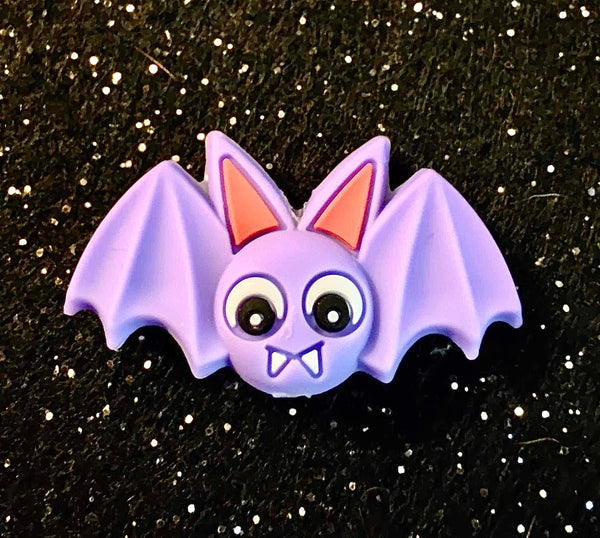 (1) Purple Bat Focal Bead