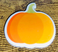(1) Pumpkin Planar Resin Piece