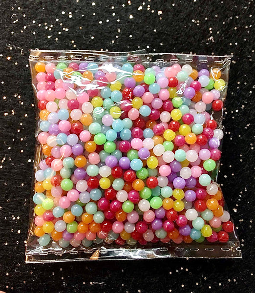 (1) Bag of 2mm Beads with No Holes