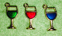 (1) Wine Glass Charm