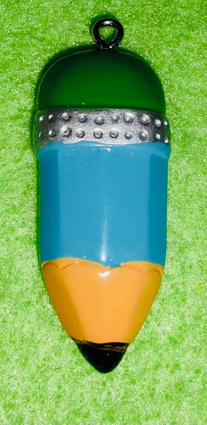 (1) Blue Pencil Charm