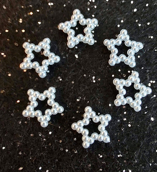 (1) Bag of Silver Star Spacers